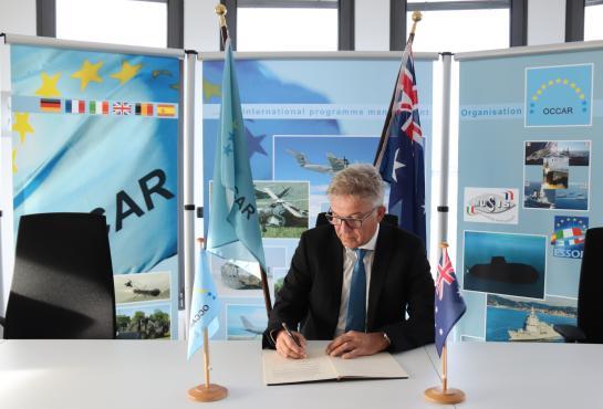 General Security Agreement Signed with Australia